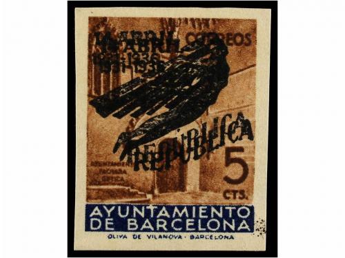 * ESPAÑA: AYUNTAMIENTO DE BARCELONA. Ed. NE 17/21hh. NO EMIT