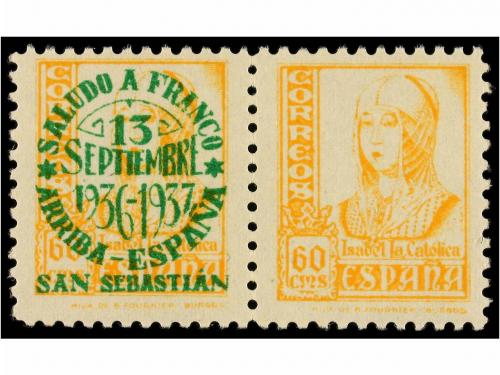 * ESPAÑA E. LOCALES PATRIOTICAS: SAN SEBASTIAN. Ed. 49, 50hp