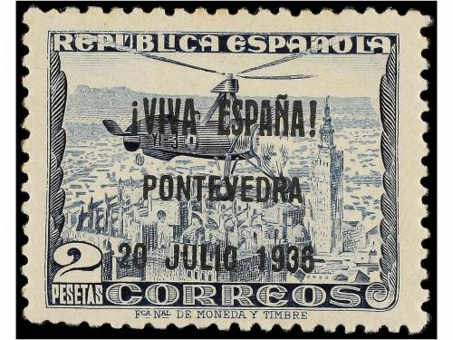 * ESPAÑA E. LOCALES PATRIOTICAS: PONTEVEDRA. Ed. NE 1/4, 7,