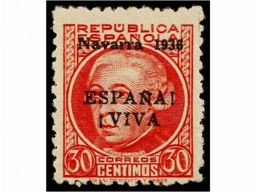 * ESPAÑA. Ed. 2/5he. Cuatro sellos, habilitación ESPAÑA/VIVA