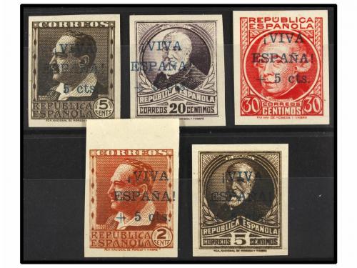 * ESPAÑA E. LOCALES PATRIOTICAS: ORENSE. Ed. 23/28s, 22As, 2