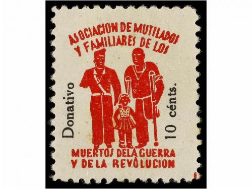 ESPAÑA GUERRA CIVIL. ASOCIACIÓN DE MUTILADOS y FAMILIARES DE
