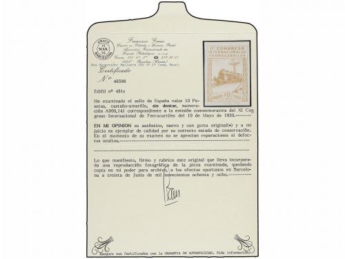 * ESPAÑA. Ed. 469, 471, 476, 481. 1 cto., 5 cts., 30 cts. y