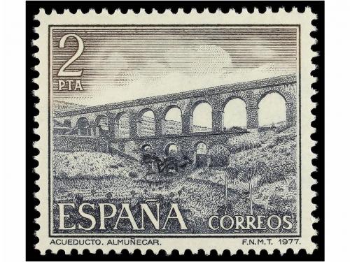 ** ESPAÑA. Ed. 2418. TURISMO. 2 pts. SIN EL COLOR CASTAÑO. 