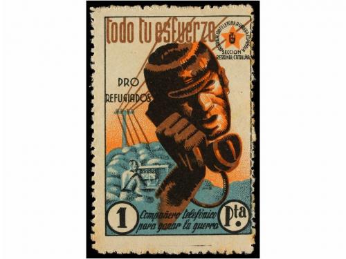 ESPAÑA GUERRA CIVIL. U.G.T. TELEFÓNICA OBRERA ESPAÑOLA. Conj