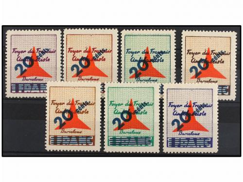 ESPAÑA GUERRA CIVIL. FOYER DE FRANÇAIS ANTIFASCISTE. Serie c