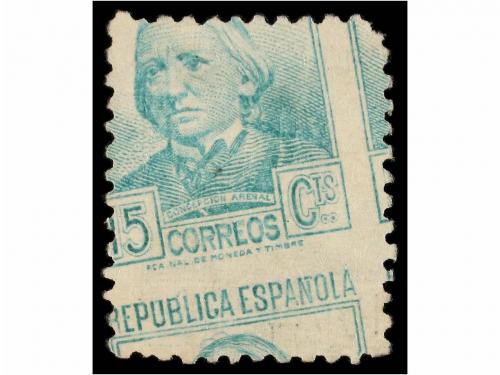 ° ESPAÑA. Ed. 683er. 15 cts. gris pizarra IMPRESIÓN EN ANVER