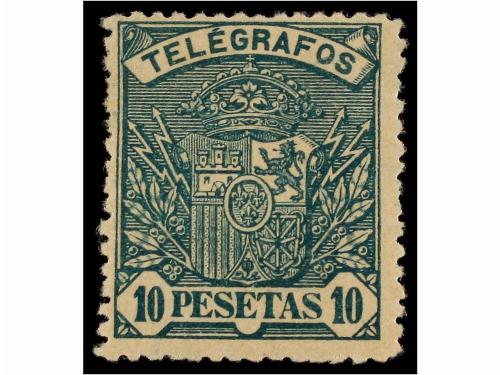 * ESPAÑA: TELEGRAFOS. Ed. 31/38. SERIE COMPLETA, diversos ce