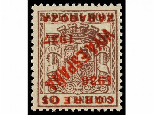 * ESPAÑA E. LOCALES PATRIOTICAS: ZARAGOZA. Ed. 40C. VALOR CO