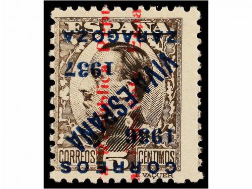 * ESPAÑA E. LOCALES PATRIOTICAS: ZARAGOZA. NO EMITIDOS. Sell