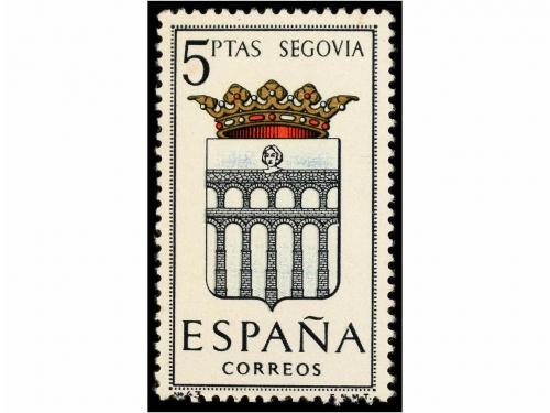 ** ESPAÑA. Ed. 1637. ESCUDO DE SEGOVIA. 5 pts. multicolor FA