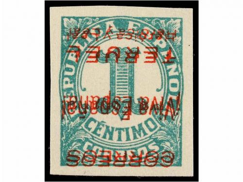 * ESPAÑA E. LOCALES PATRIOTICAS: TERUEL. Ed. 1hh y 1hhii. 1 