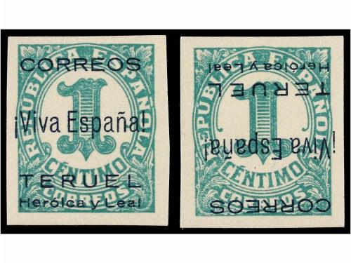 * ESPAÑA E. LOCALES PATRIOTICAS: TERUEL. Ed. 1hcc, 1hcci. CA