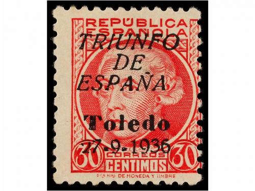 * ESPAÑA E. LOCALES PATRIOTICAS: TOLEDO. Ed. 1/6. SERIE COMP