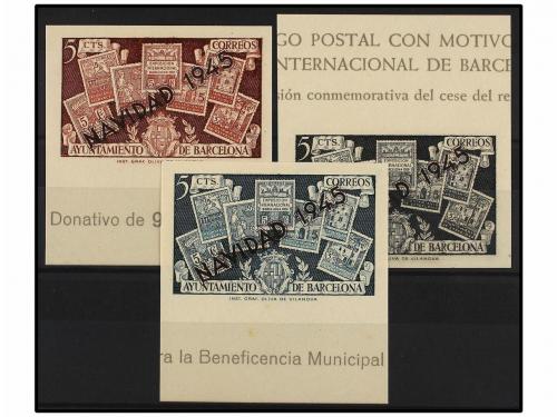 ** ESPAÑA: AYUNTAMIENTO DE BARCELONA. Ed. SH NE 32A/Cs. NAVI