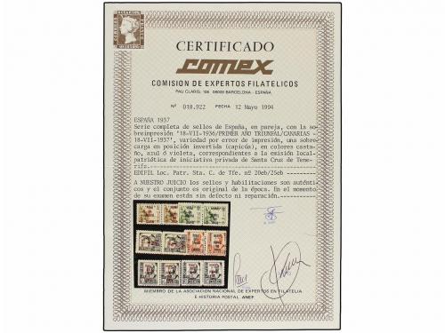 * ESPAÑA E. LOCALES PATRIOTICAS: SANTA CRUZ DE TENERIFE. Ed.