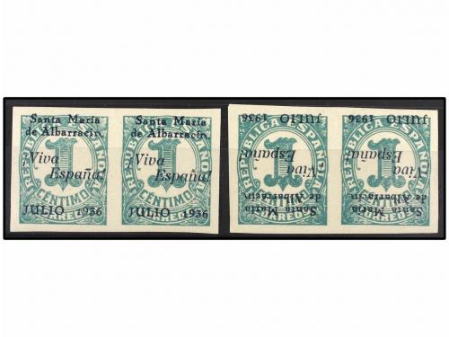 * ESPAÑA E. LOCALES PATRIOTICAS: SANTA MARIA DE ALBARRACIN. 