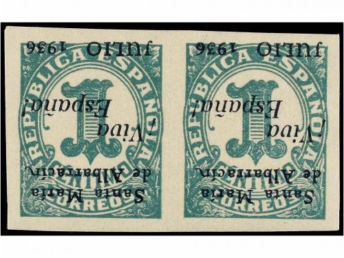 * ESPAÑA E. LOCALES PATRIOTICAS: SANTA MARIA DE ALBARRACIN. 