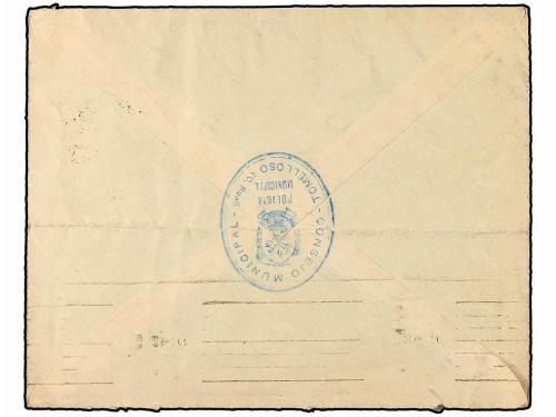 ¿ ESPAÑA GUERRA CIVIL. 1938. TOMELLOSO a BARCELONA. Circulad