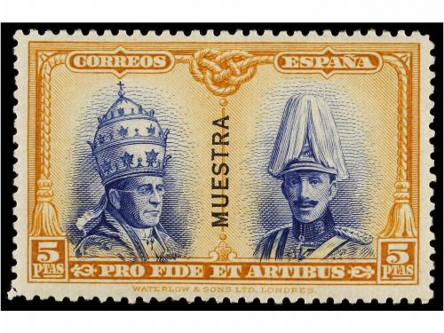 * ESPAÑA. Ed. 402/33M. SERIE COMPLETA, sobrecarga MUESTRA. C