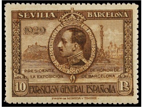 * ESPAÑA. Ed. 437/47dp. Juego completo (10 valores) dent. 14