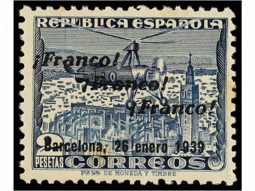 * ESPAÑA E. LOCALES PATRIOTICAS: BARCELONA. Ed. 20/21. 20 ct