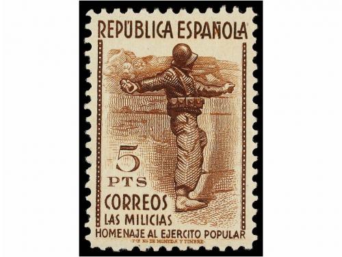 * ESPAÑA. Ed. 792/00N. SERIE COMPLETA. Numeración A.000,000.