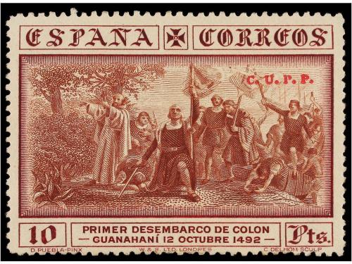 ** ESPAÑA. Ed. 531/46H. SERIE COMPLETA. Habilitación C.U.P.P