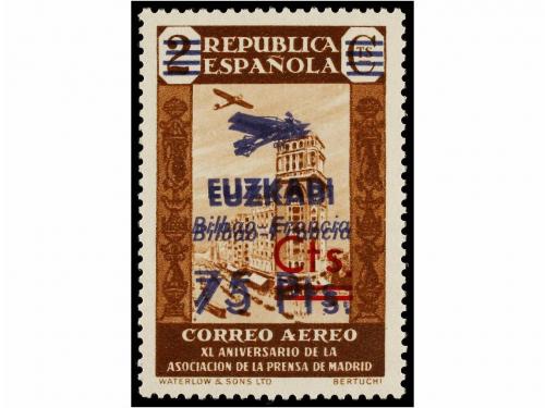 ** ESPAÑA E. LOCALES PATRIOTICAS: EUZKADI. Ed. 1/5, 4hi, 3hh