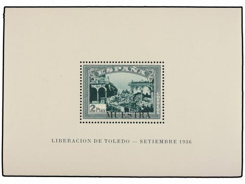 ** ESPAÑA. Ed. 836/37M. HB. Habilitados MUESTRA. LUJO. Cat. 