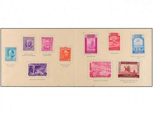 (*) ESPAÑA. Ed. 699/710Ha + 716/25Ha. CARNET conmemorativo d