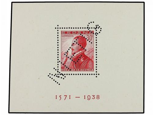 ** ESPAÑA. Ed. 862/63M. HB. Perforación NIETIG (Muestra). Ce