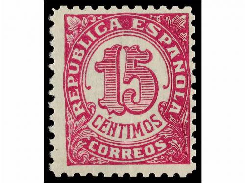 ** ESPAÑA. Ed. 747cc. 15 cts. lila rosa, ERROR DE COLOR, al 