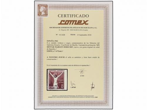 ** ESPAÑA. Ed. 1472smi. MISTERIOS DEL SANTO ROSARIO. 8 pts. 