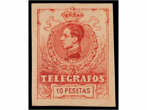 ** ESPAÑA: TELEGRAFOS. Ed. 47/54s. SERIE COMPLETA SIN DENTAR