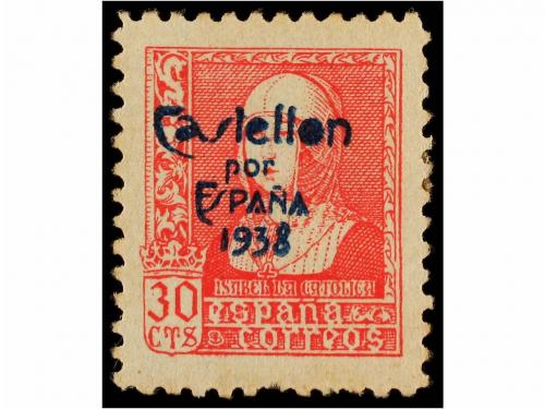 */° ESPAÑA E. LOCALES PATRIOTICAS: CASTELLON. Ed. 1/3, 6/7, 