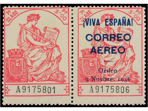 * ESPAÑA E. LOCALES PATRIOTICAS: BURGOS. Ed. 21, 22hph. 1,50