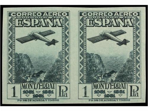 ** ESPAÑA. Ed. 650/54s. SERIE COMPLETA en parejas SIN DENTAR