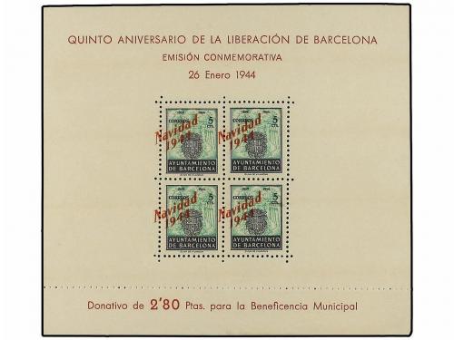 * ESPAÑA: AYUNTAMIENTO DE BARCELONA. Ed. NE 25/26. HB. NAVID