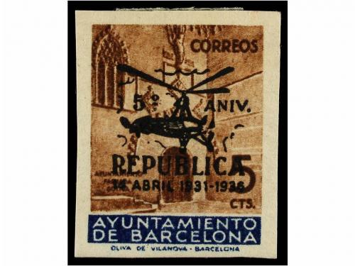 * ESPAÑA: AYUNTAMIENTO DE BARCELONA. Ed. NE 17/21. NO EMITID