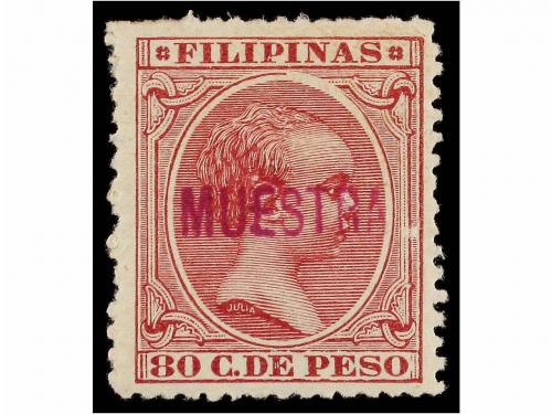 * FILIPINAS. Ed. 117/30M. SERIE COMPLETA, sobrecarga MINISTE