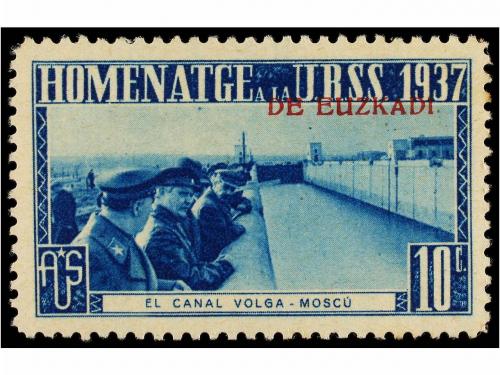 ESPAÑA GUERRA CIVIL. HOMENATGE A LA U.R.S.S. Habilitados EUZ