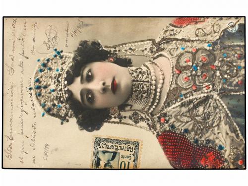 ✉ ESPAÑA. 1905. BARCELONA. POSTAL EXPRESS. Tarjeta Postal ci