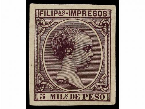 (*) FILIPINAS. Ed. 76s, 78s. 1 mils. y 5 mils. SIN DENTAR, s