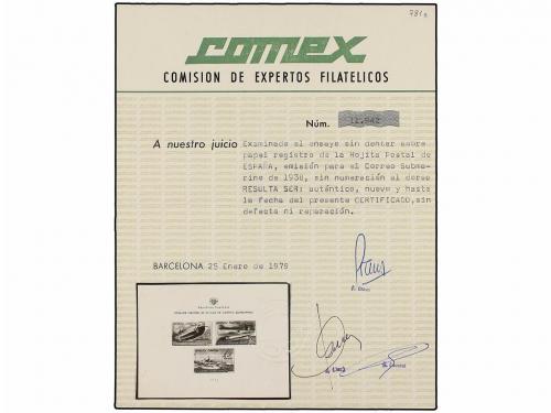 (*) ESPAÑA. Ed. 781s. HB SIN DENTAR. Impresión sobre PAPEL R