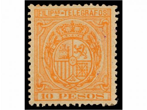 * FILIPINAS. Ed. T-37/47. TELÉGRAFOS. Serie completa, divers