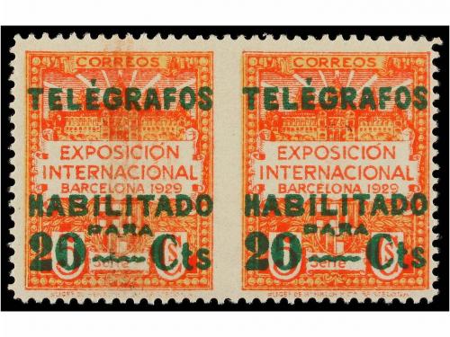 * ESPAÑA: AYUNTAMIENTO DE BARCELONA. Ed. T-1/2sph y 1/2dsph.