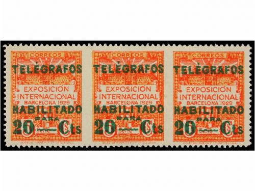 * ESPAÑA: AYUNTAMIENTO DE BARCELONA. Ed. 1/2dsth. TELÉGFRAFO