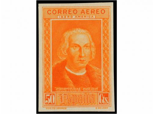 ** ESPAÑA. Ed. 557, 562scc. CAMBIOS DE COLOR. 10 cts. verde 