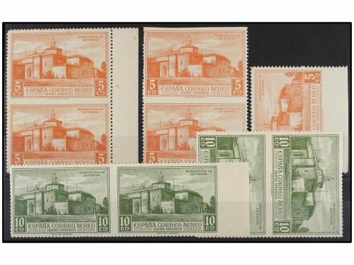 * ESPAÑA. Ed. 559/63. Conjunto de variedades de dentado, la 